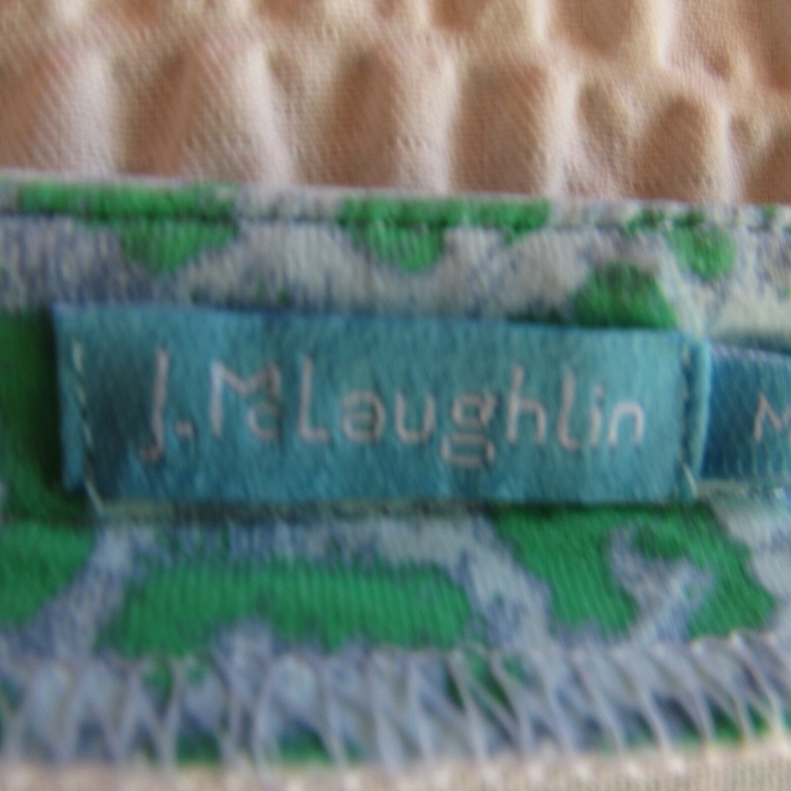J. McLaughlin Dress M 2 Bundle Blue Green Short Slv Pockets Catalina Cloth