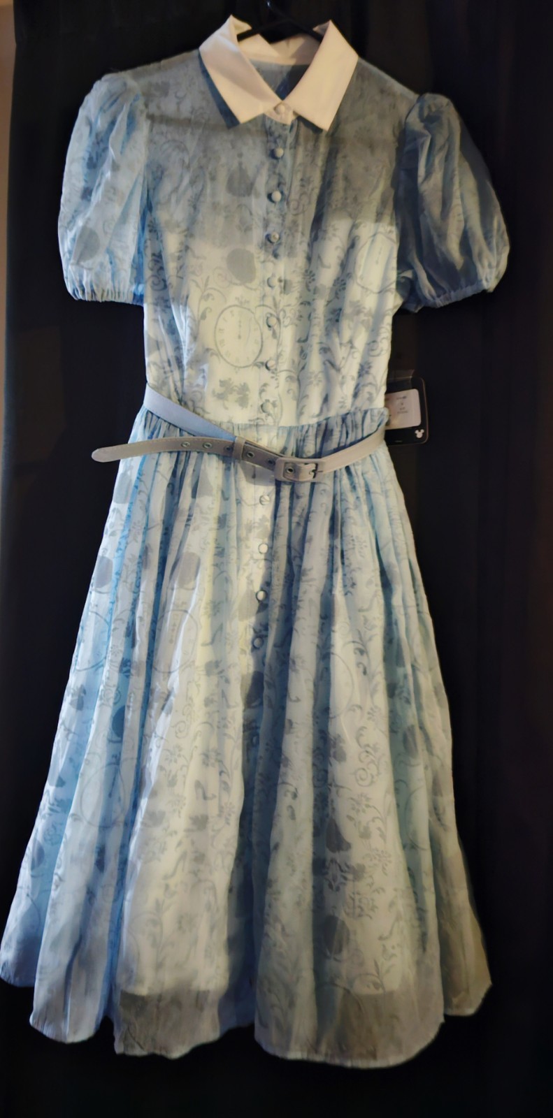 DISNEY CINDERELLA X UNIQUE VINTAGE THE CLOCK STRIKES MIDNIGHT Size Medium