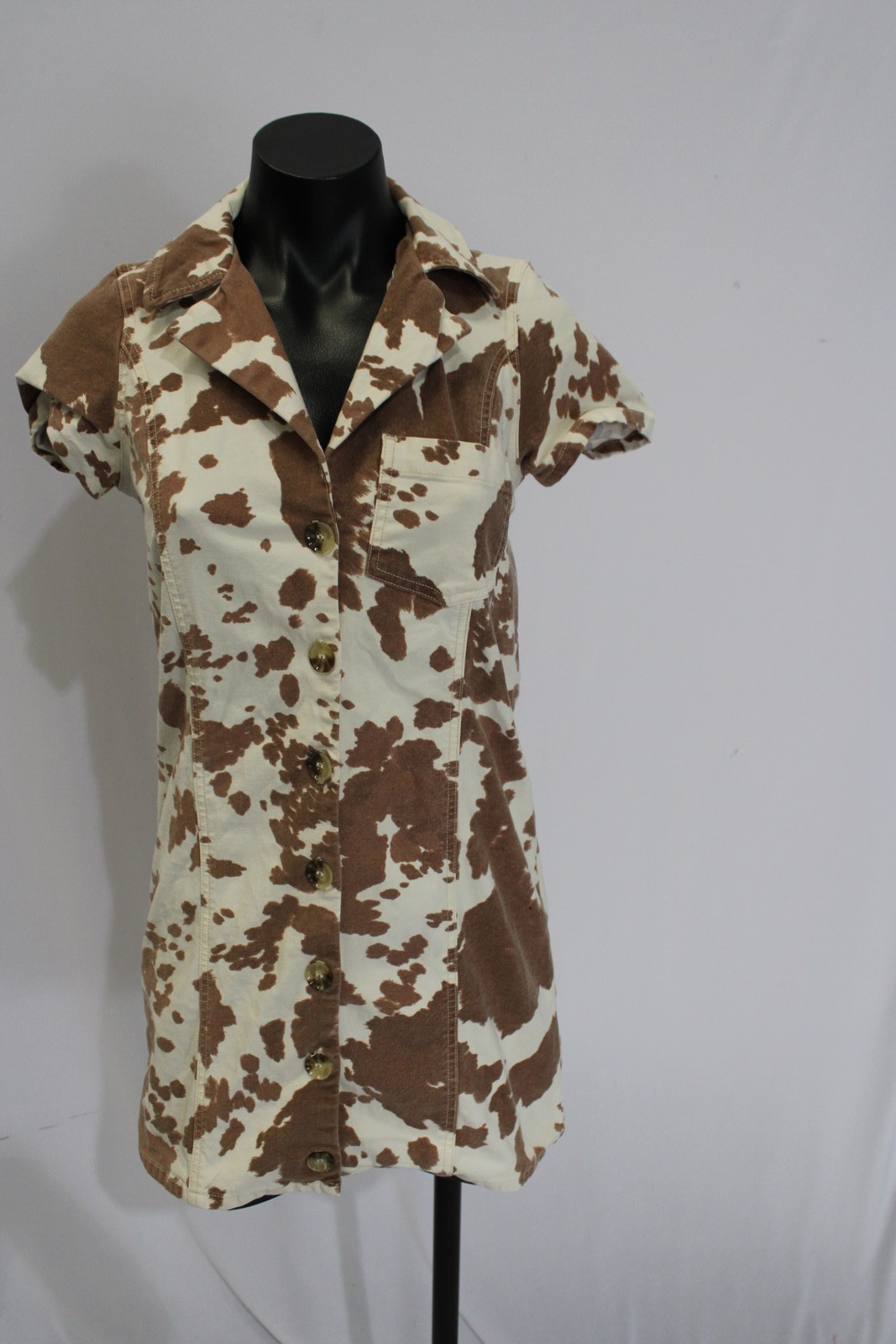 Show Me Your Mumu Women’s Holy Cow Colombia Collared Dress SV3 Multi Size XS