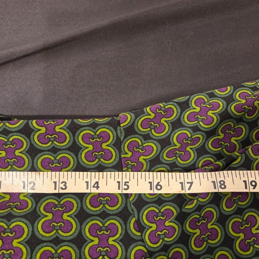 GNW Polyester Spandex Wrap Look Midi Dress Size 6