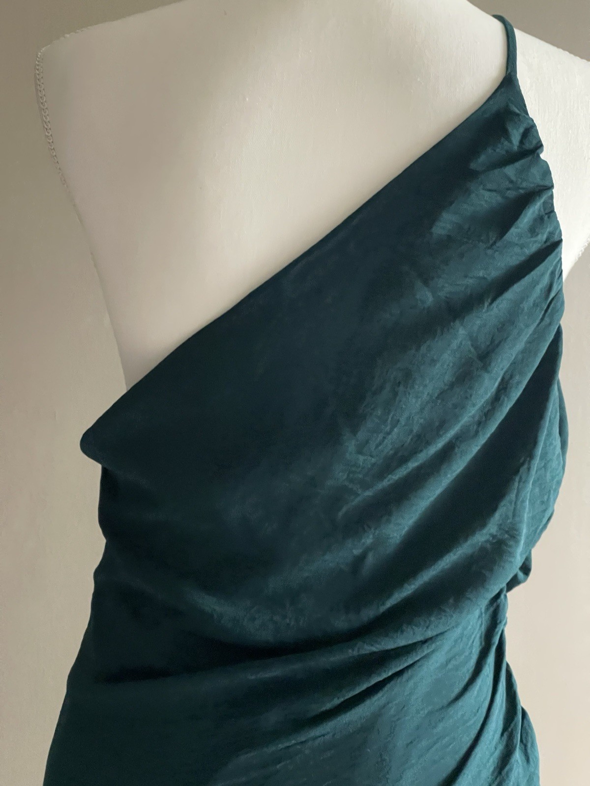 LUSH One – Shoulder Hunter Green Young Ladies Large Dress