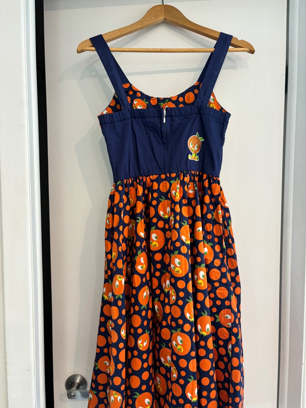 Disney Parks Orange Bird Dress XS – With pockets! Pristine condition – Navy