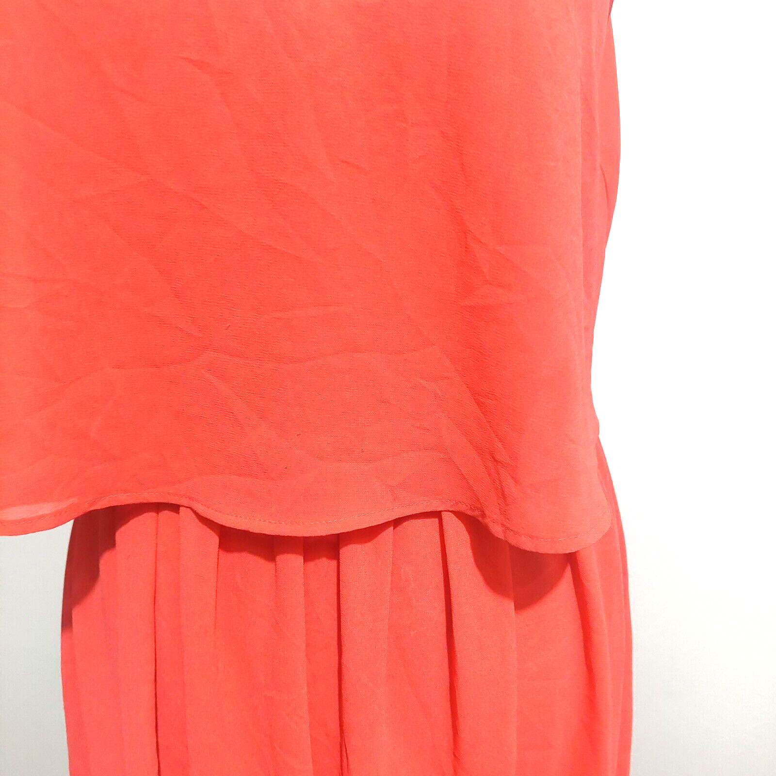 Accidentally in Love Womens Medium Cool Summer Mini Dress Pullover Stretch Waist