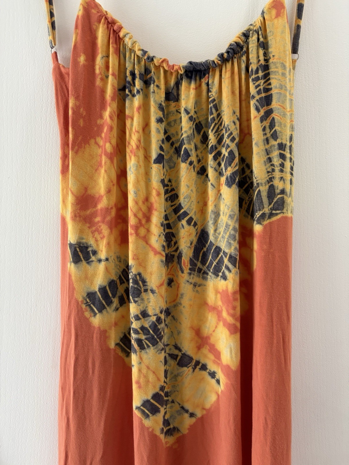 Gypsy 05 Bamboo Tie Dye Maxi Dress Size Small Boho Vacation