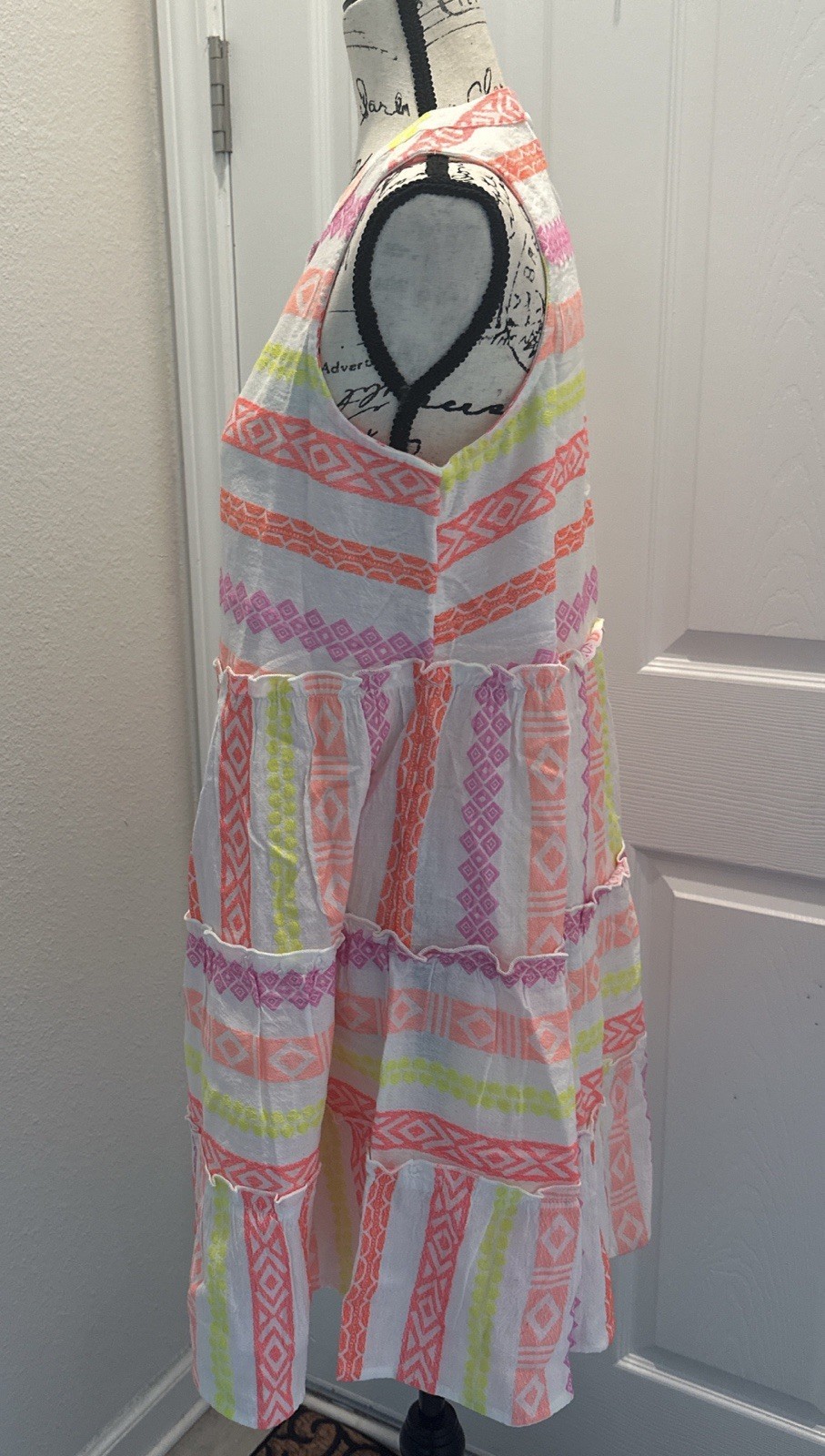 Mud Pie Multicolor Dress Size Small NWT