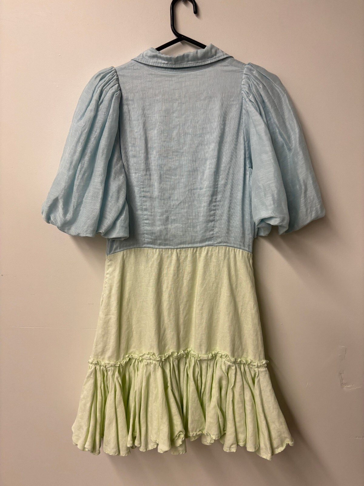 LEO LIN Cambridge Mini Colour Block Summer Dress Casual AU Size 12 Preloved