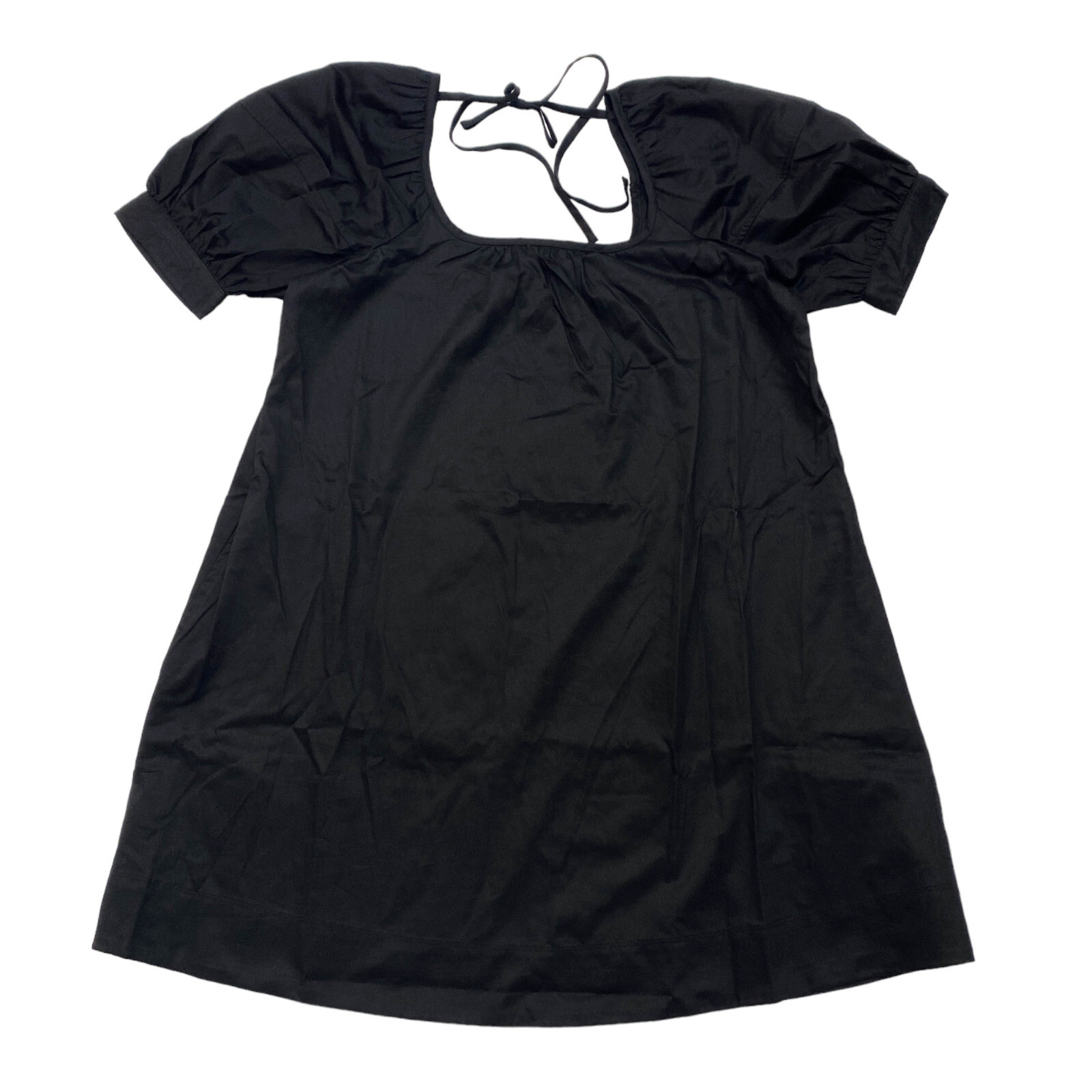 Free Assembly Womens Size S Puff Sleeve Mini Dress Meteorite