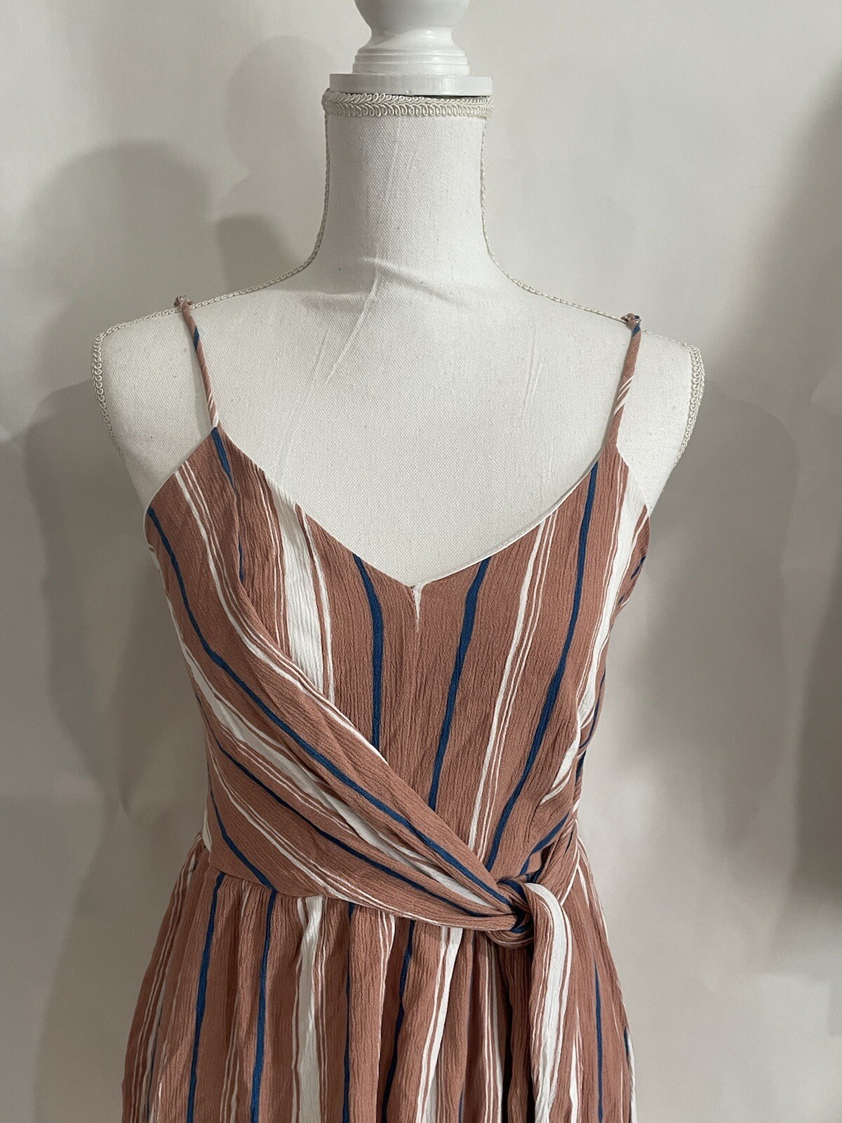 Everly Dress Size S Multicolor Striped Sleeveless Lined