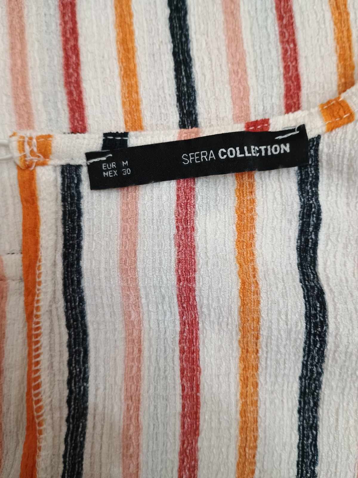 Sfera Collection Striped Maxi Sleeveless Dress Medium