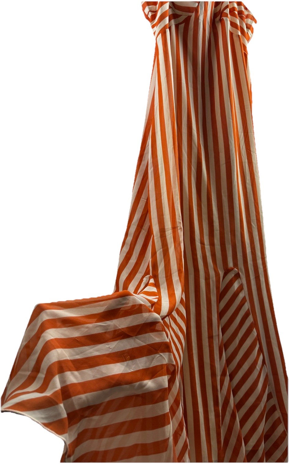 ASOS DESIGN spliced striped cami maxi dress with godets in rust stripe Woman 14