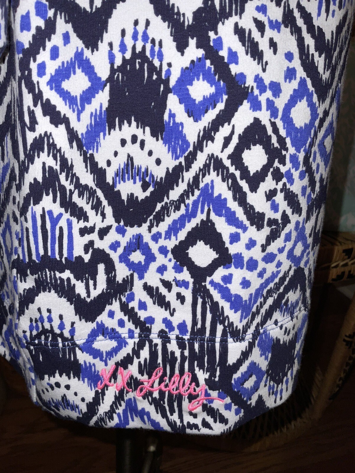 Lilly Pulitzer NWT UPF 50+ Skipper Popover Dress Oh My Cod $158 Size S,L
