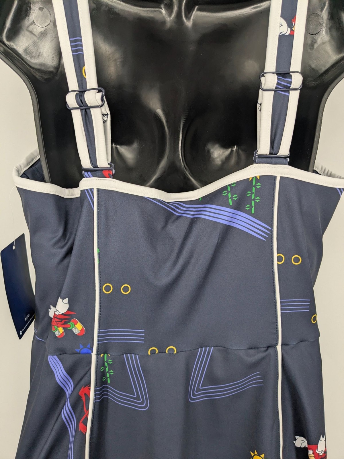 Sonic The Hedgehog Athletic Dress Built In Shorts Gamer Stretch Cosplay Large