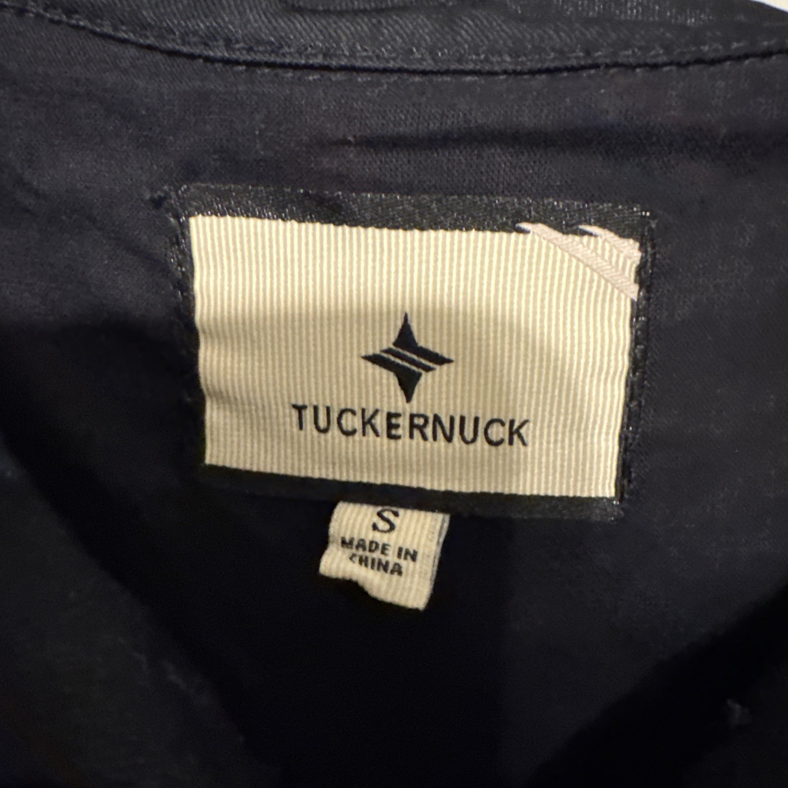 Tuckernuck Callahan Embroidered Shirt Dress Floral Collar Size S