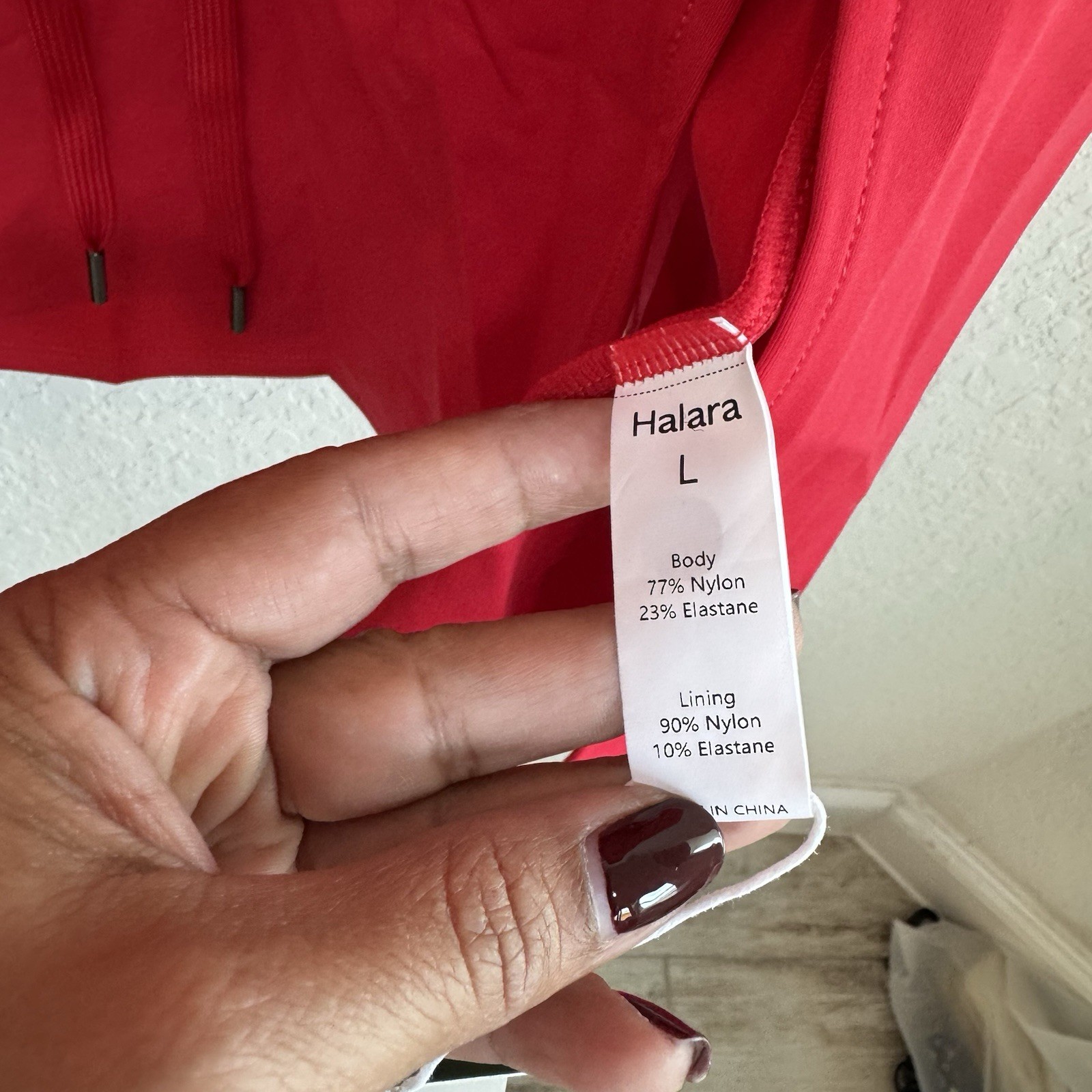 HALARA Athletic Dresses – Red – Size L, NWT