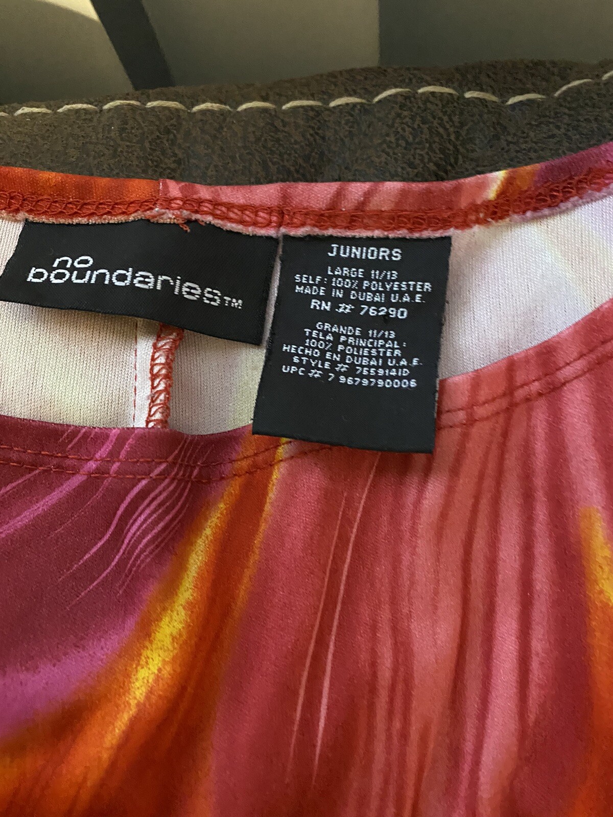 Teens No Bounderies Dress Size Large 11/13(BBB11)