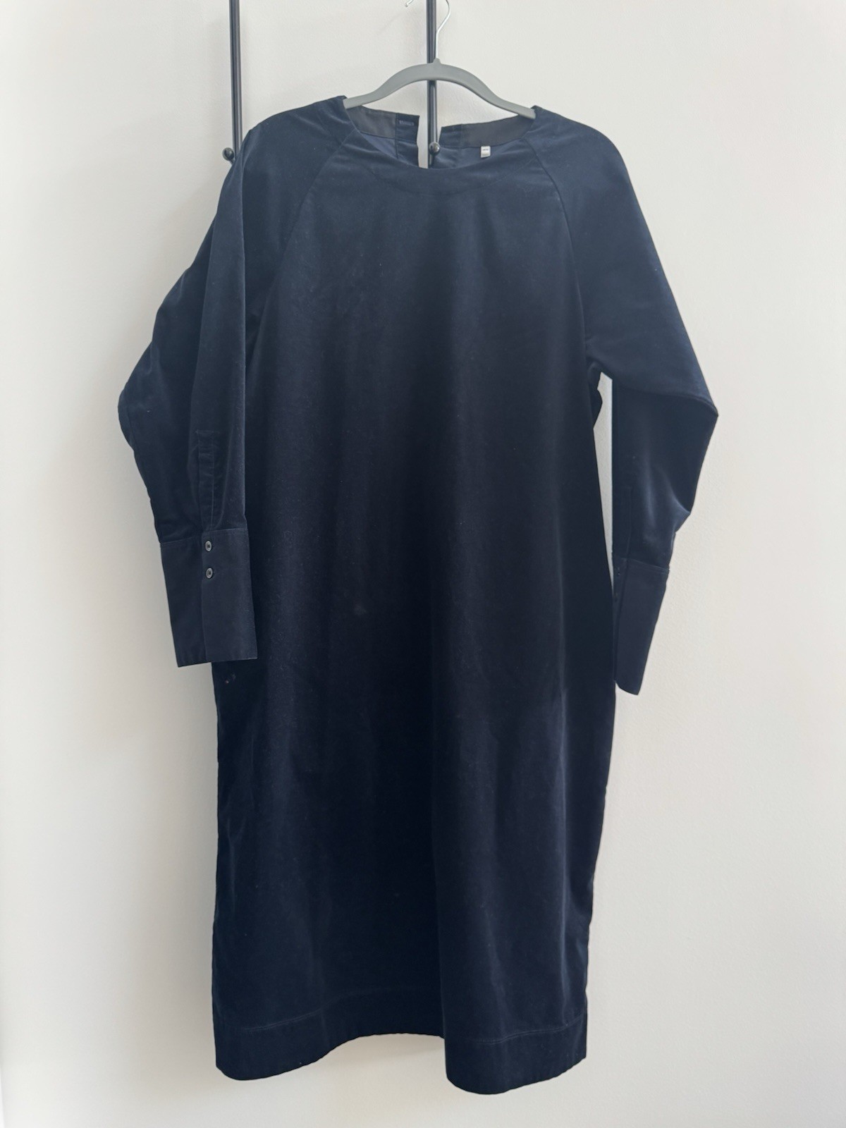 Muji Corderoy Shirt Dress Long Sleeve M-L