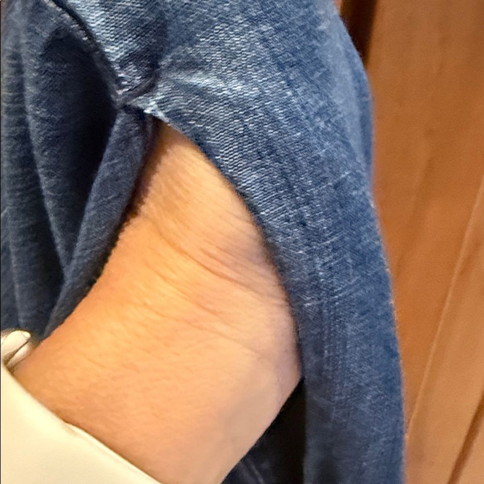 Chico’s Blue Chambray Shirt Dress