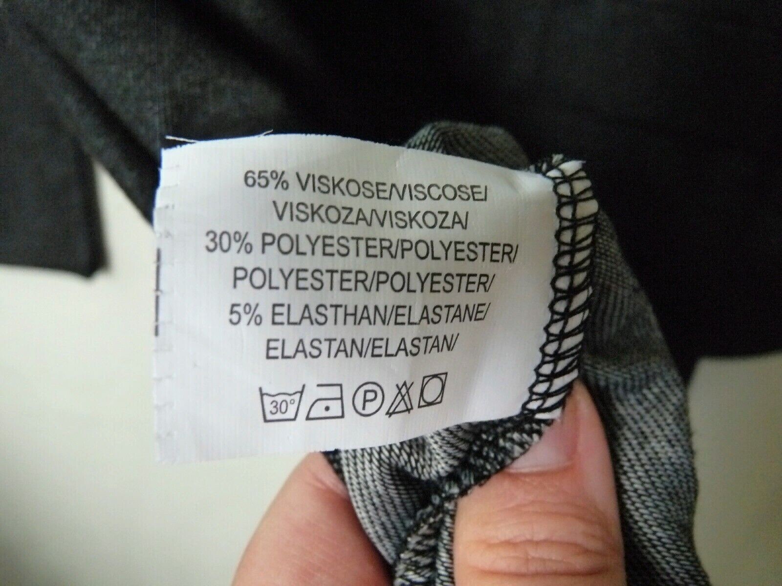 HS Navigazione Womens Tunic Jersey Dress Sound Collar Gray Graphite Size M New