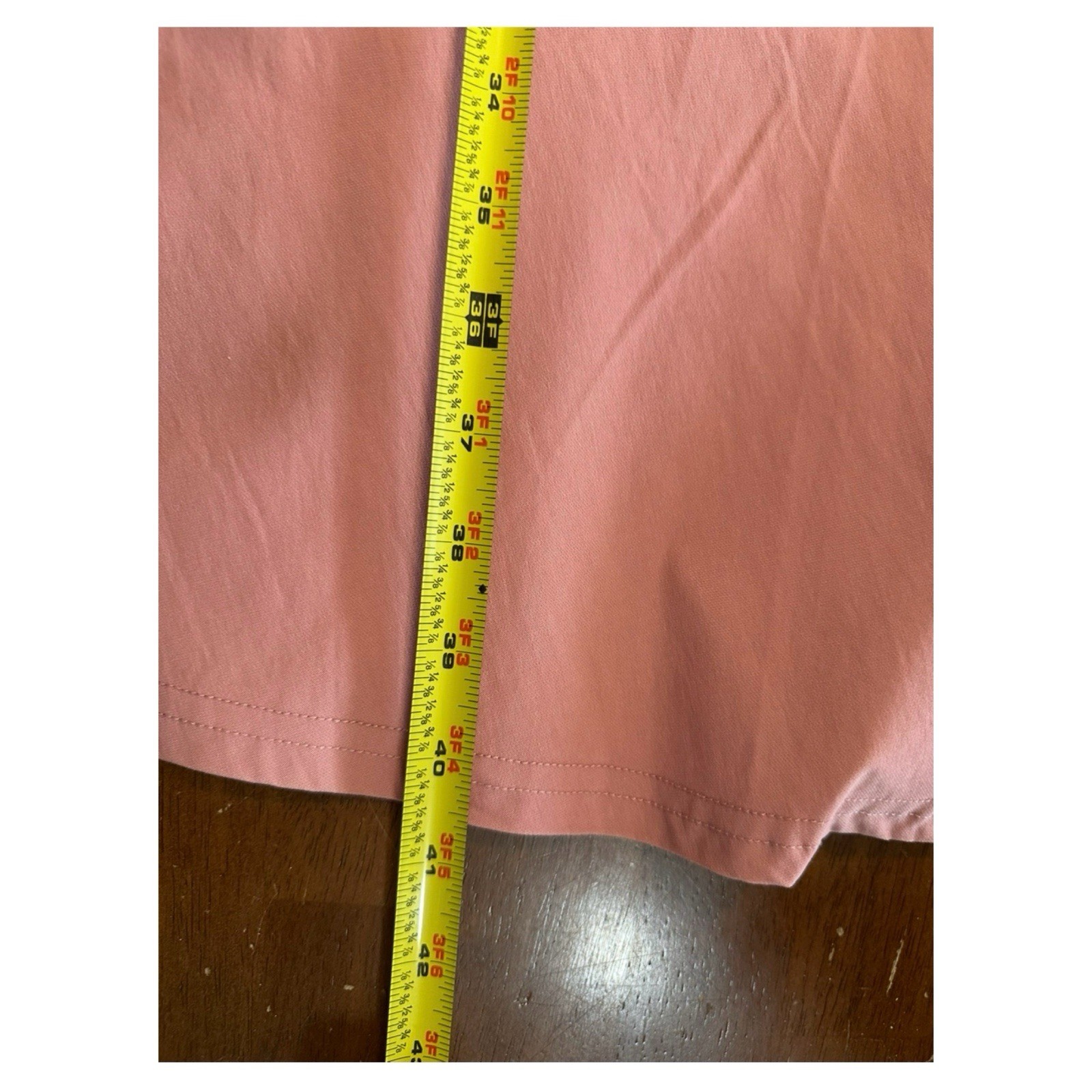 Gown Town NWT Salmon Pink Retro Rockabilly Swing Dress Size Large