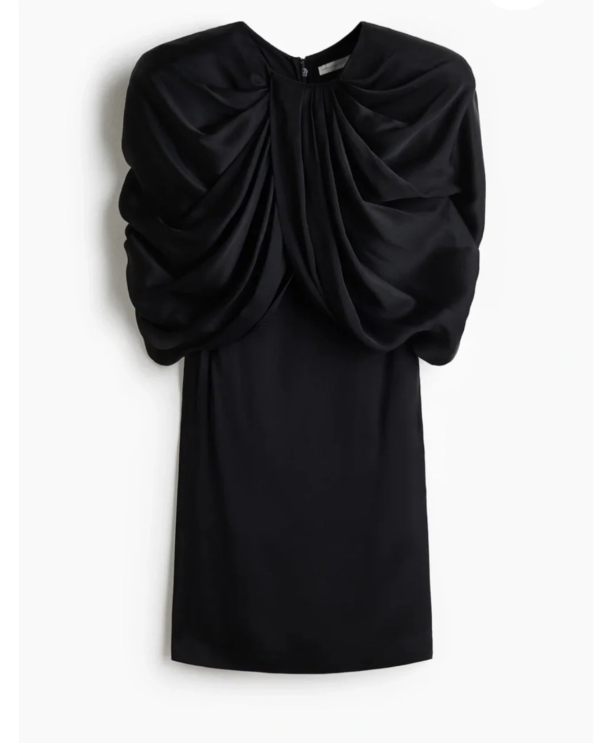 STELLA MCCARTNEY H&M Draped Satin Mini Dress Size 8