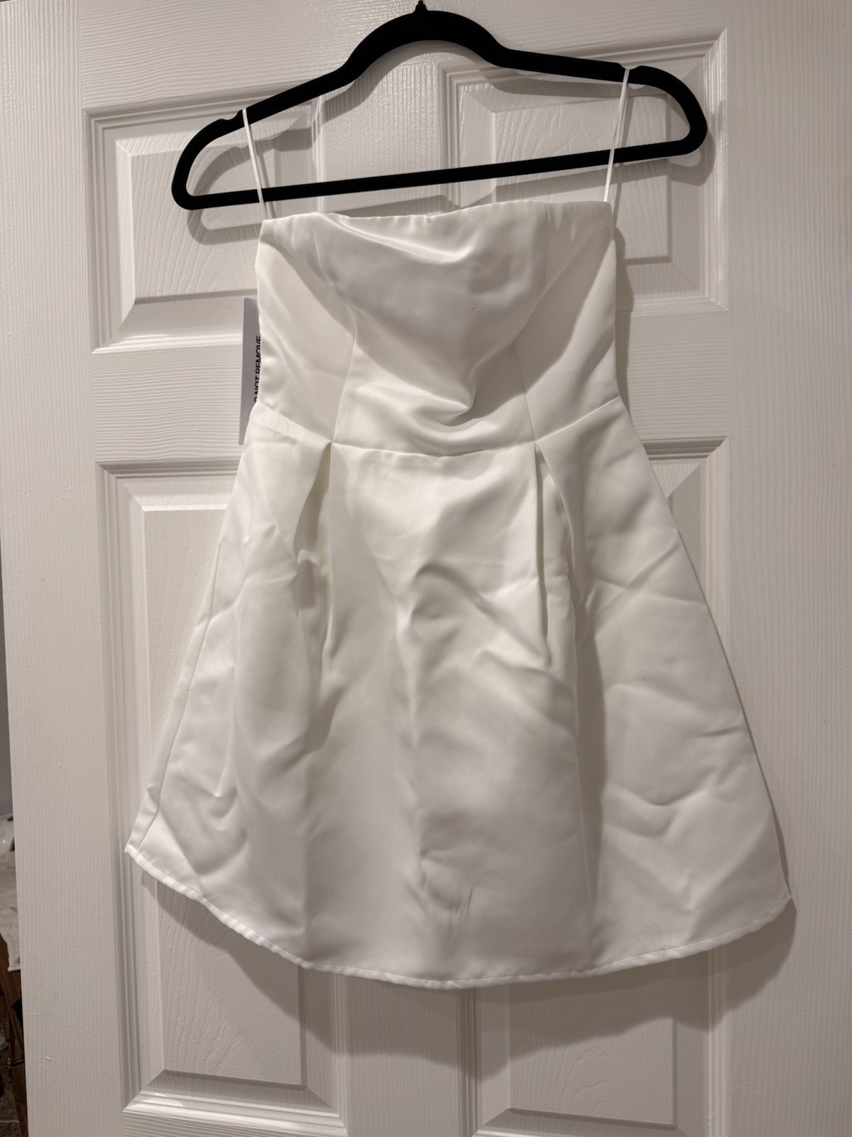 Princess Polly White Mini Dress Size 2