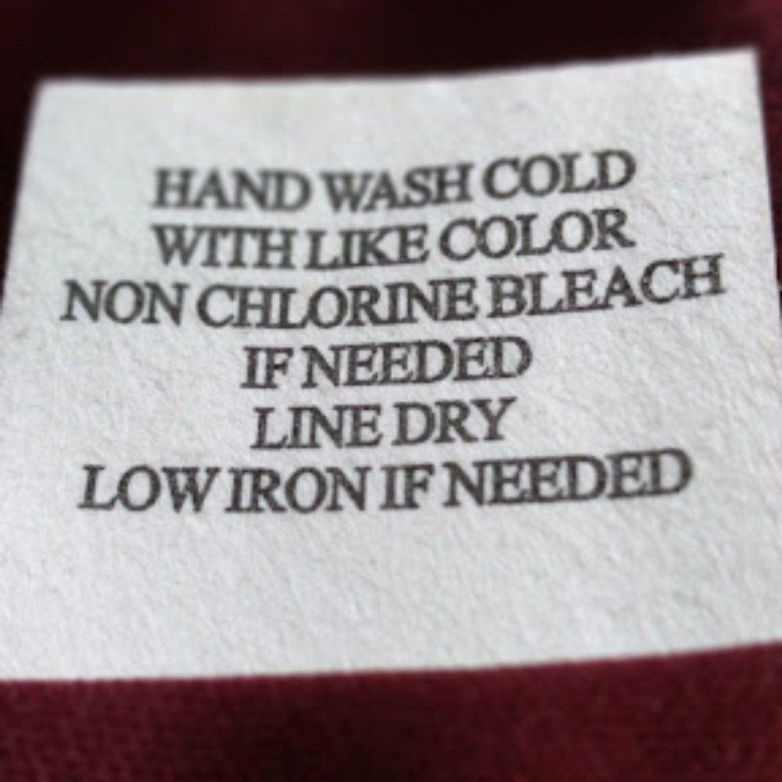 Crystal Doll Maroon Embroidered Tunic Size Small