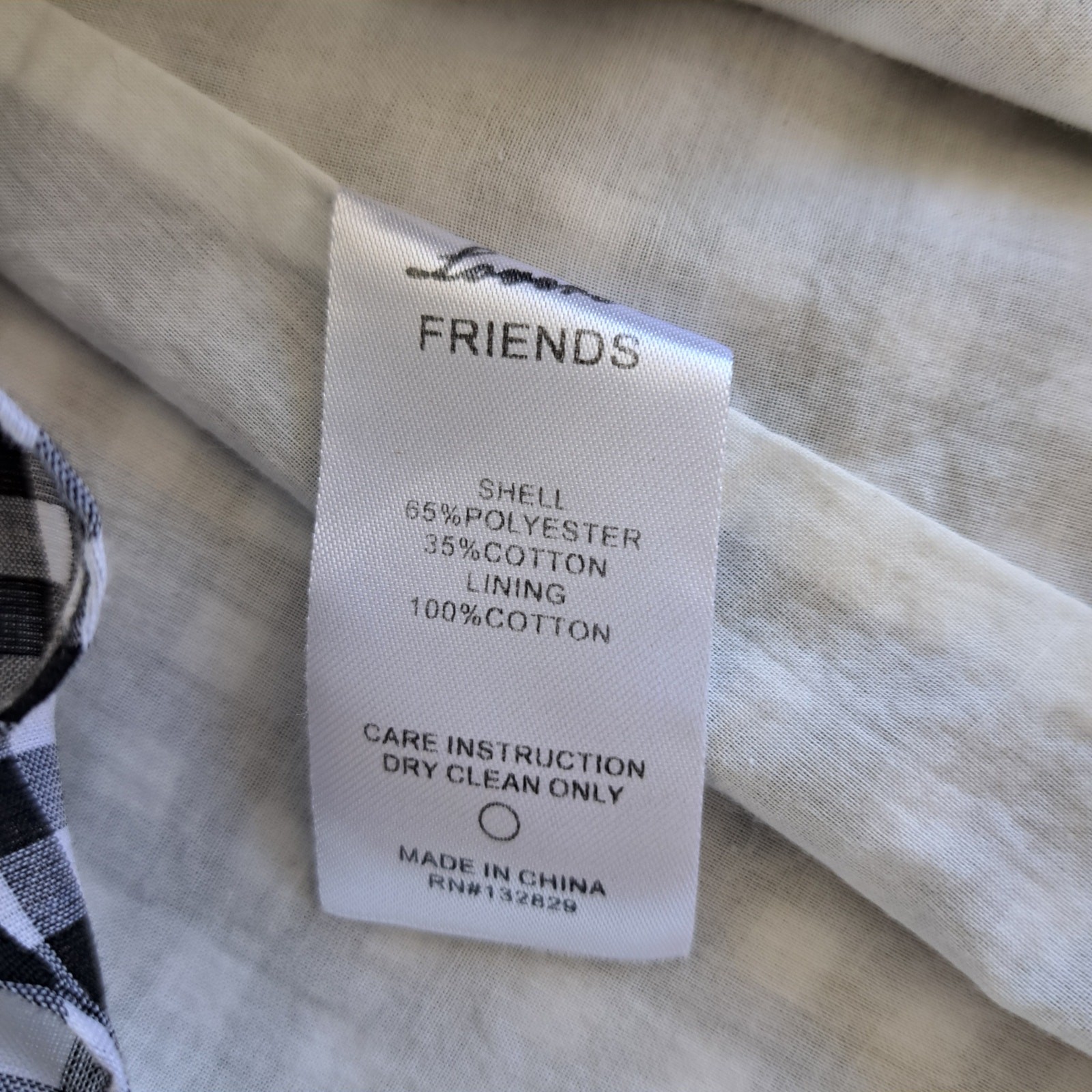 LOVERS + FRIENDS Black Gingham Gigi Wrap Mini Dress Small 2-4 Sundress Ruffle