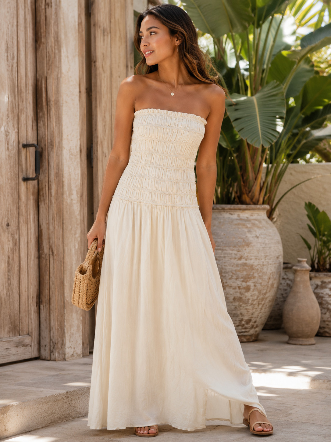 Tularosa Itzayana Maxi Dress in Ivory XSmall New NWT
