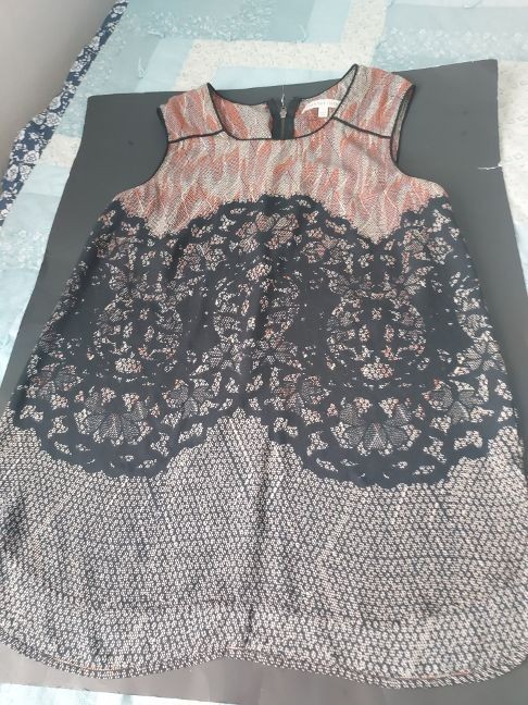 Daniel Rain DR2 Boho Dress Women’s Size Small Sleeveless Shift