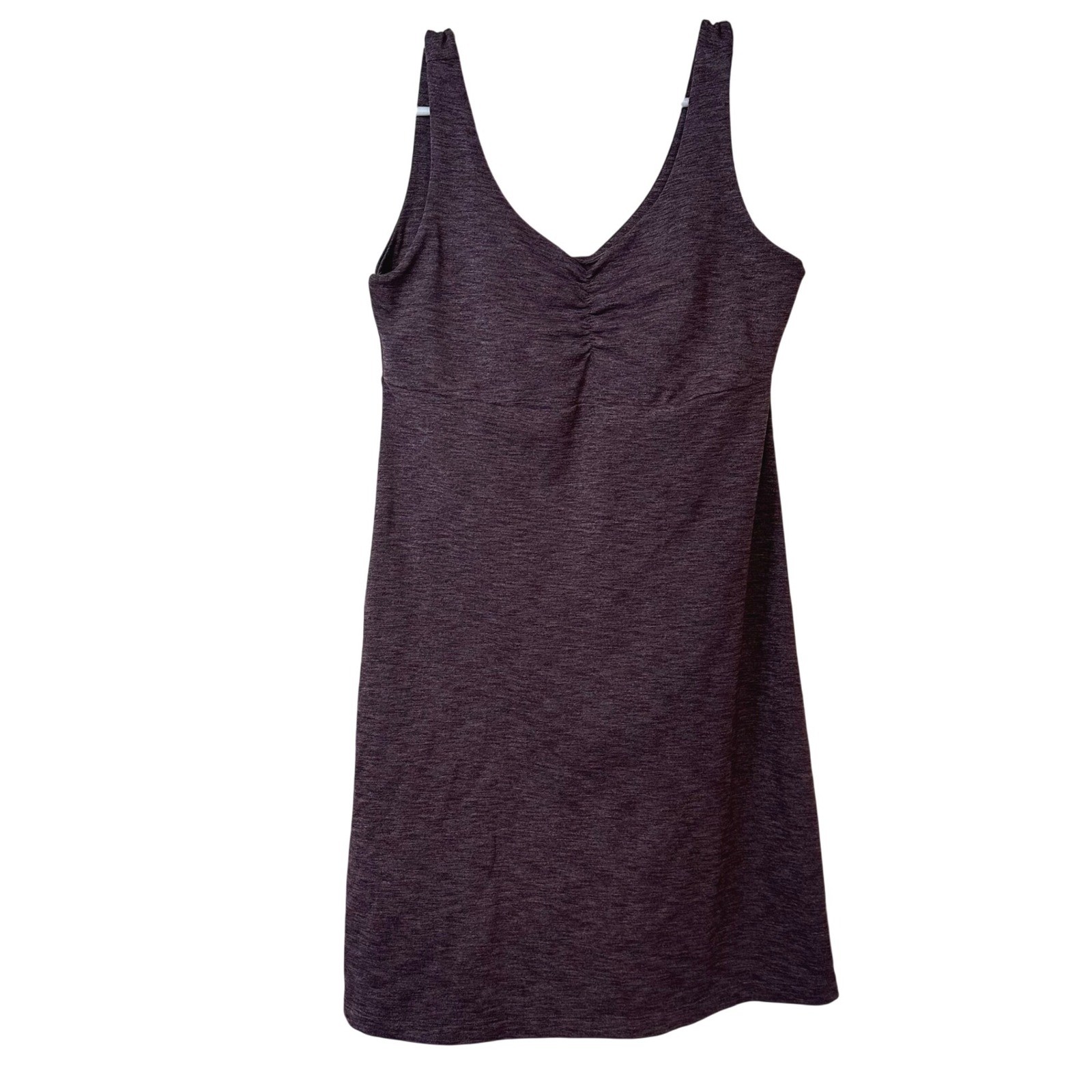 Kuhl Harmony Active Tank Dress Size M Purple Stretch Built In Bra Performance