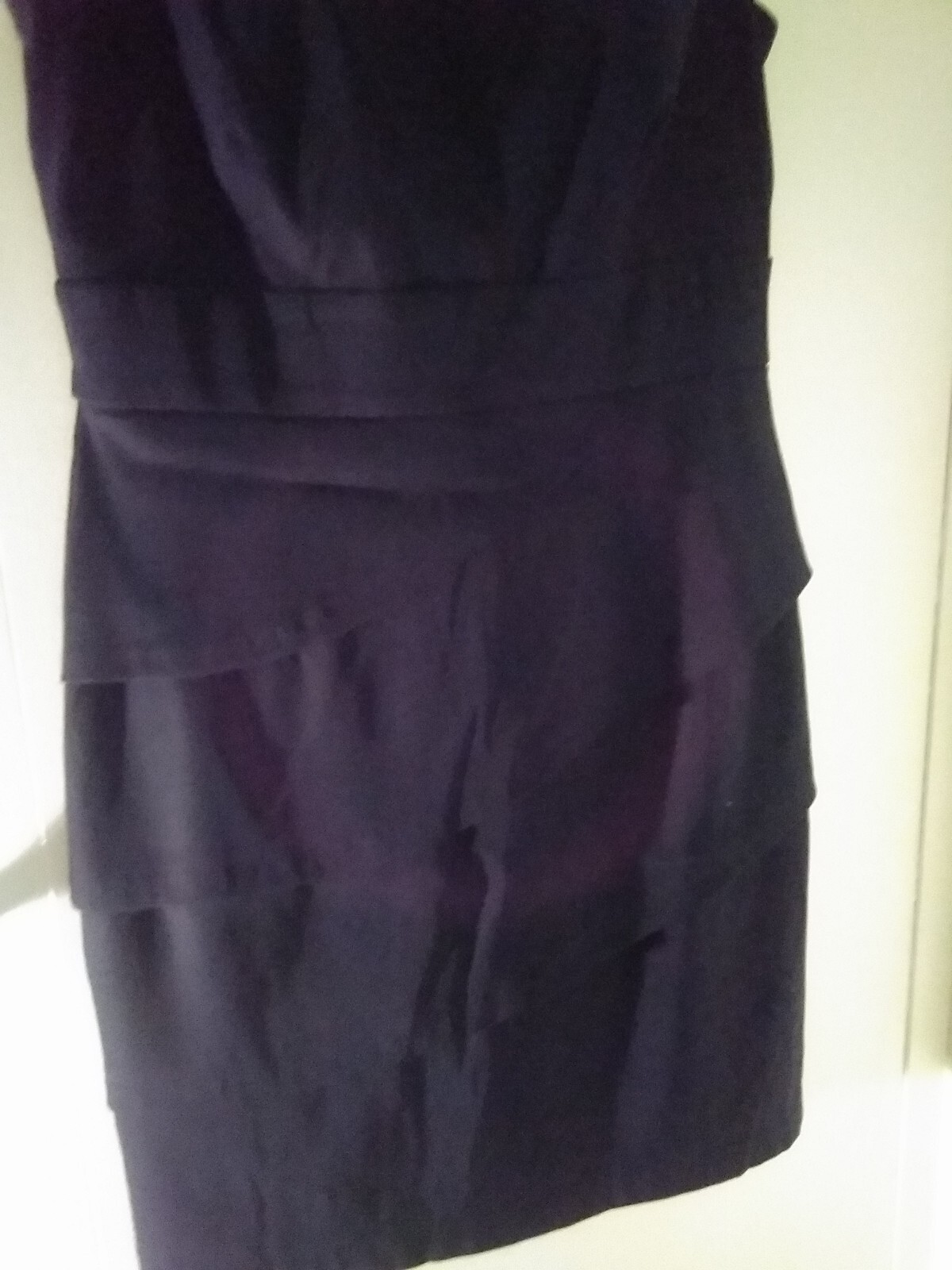 COLLECTION DRESSBARN Pearl Neck Sheath Sleeveless 12 Inch BkZipper Size 12