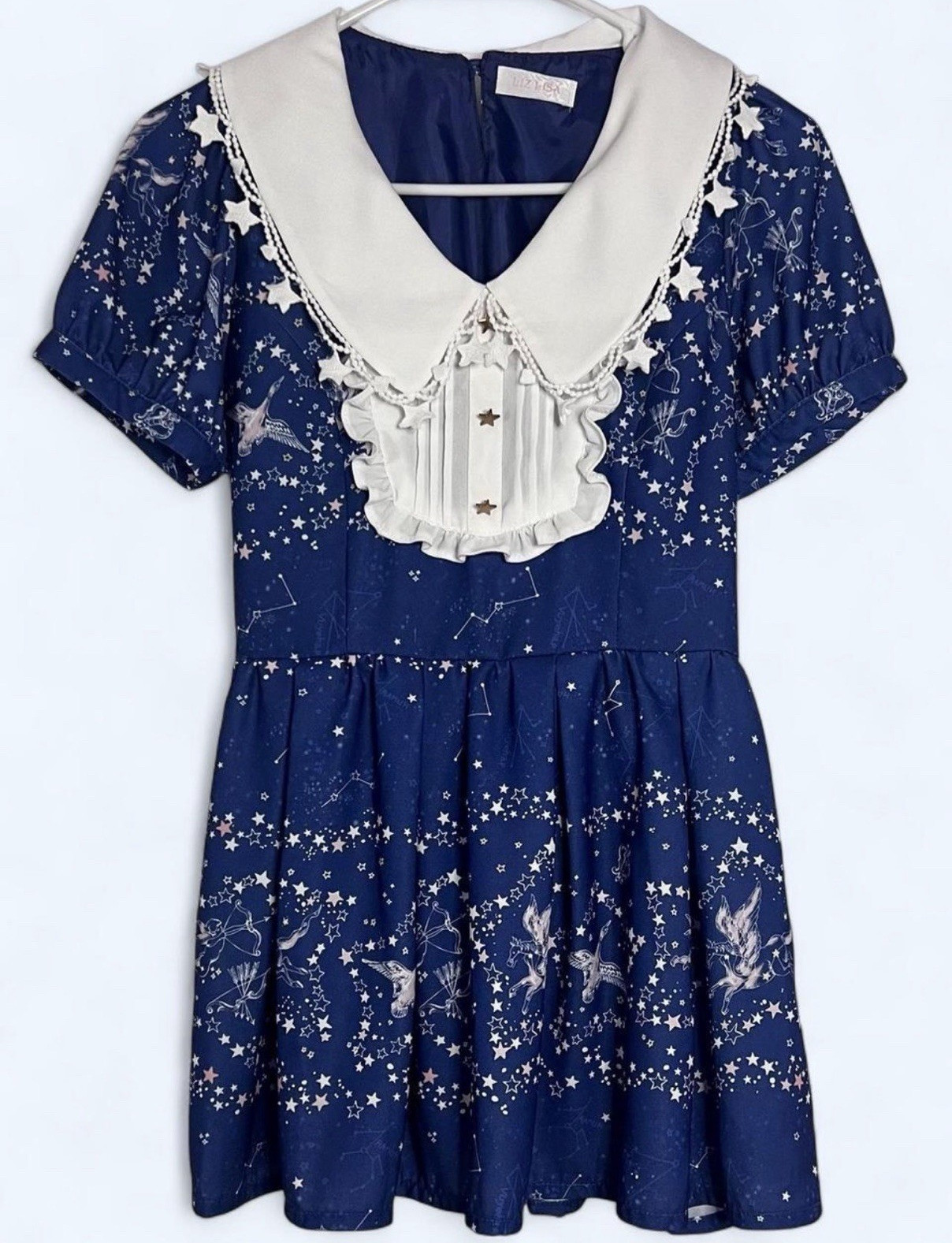 Liz Lisa constellation print set in navy