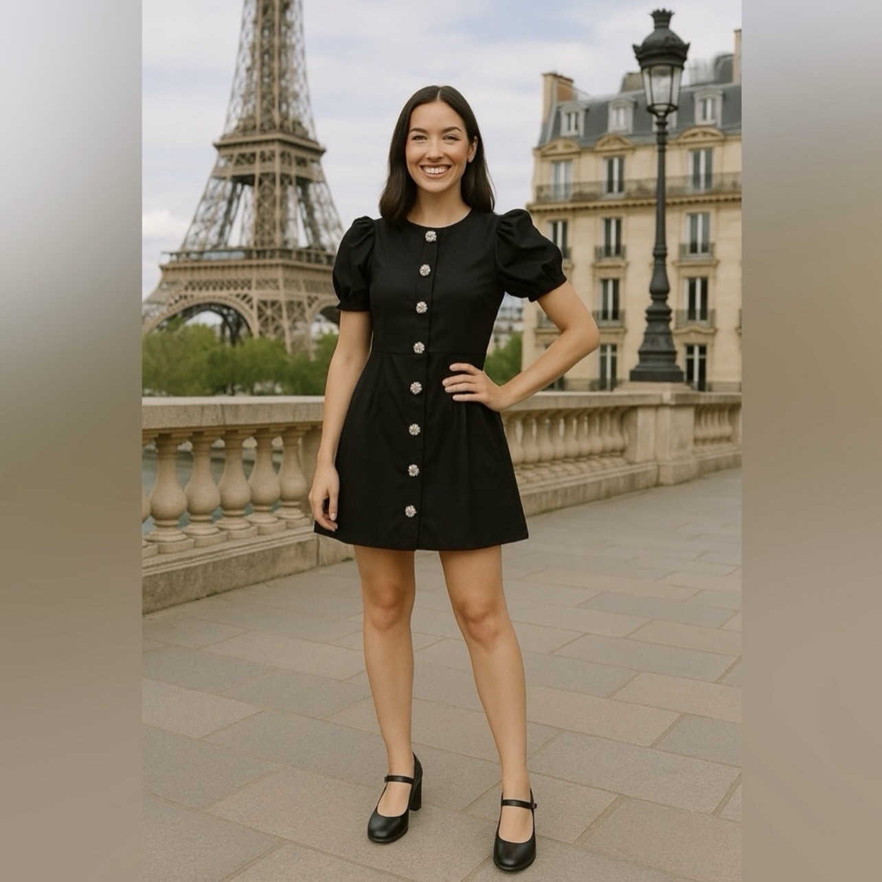 Danielle Bernstein weworewhat Rhinestone Mini dress size 10 July Sale