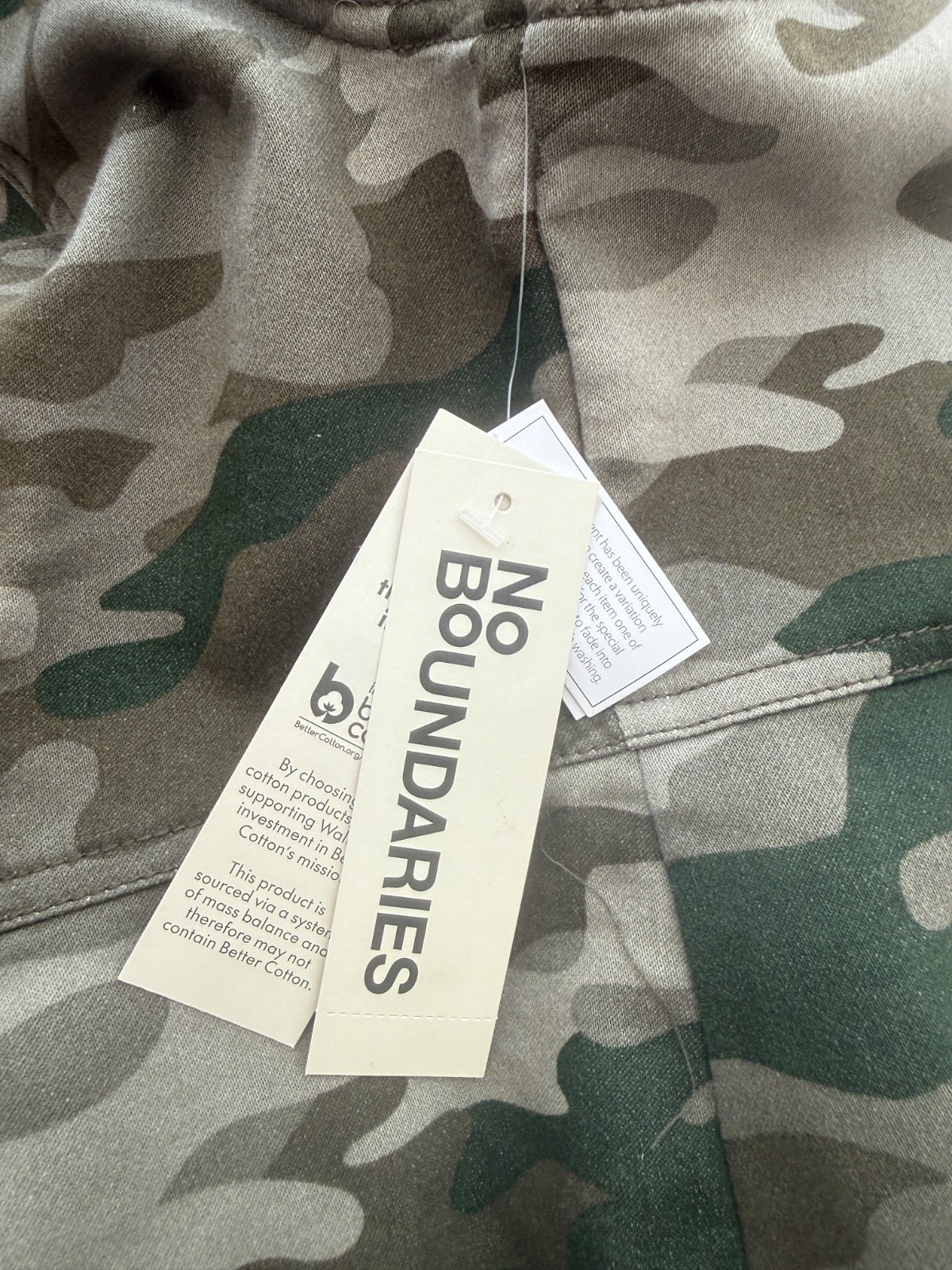 No Boundaries Camo Mini Dress NWT Small 4-6 Sleeveless Bodycon Utility
