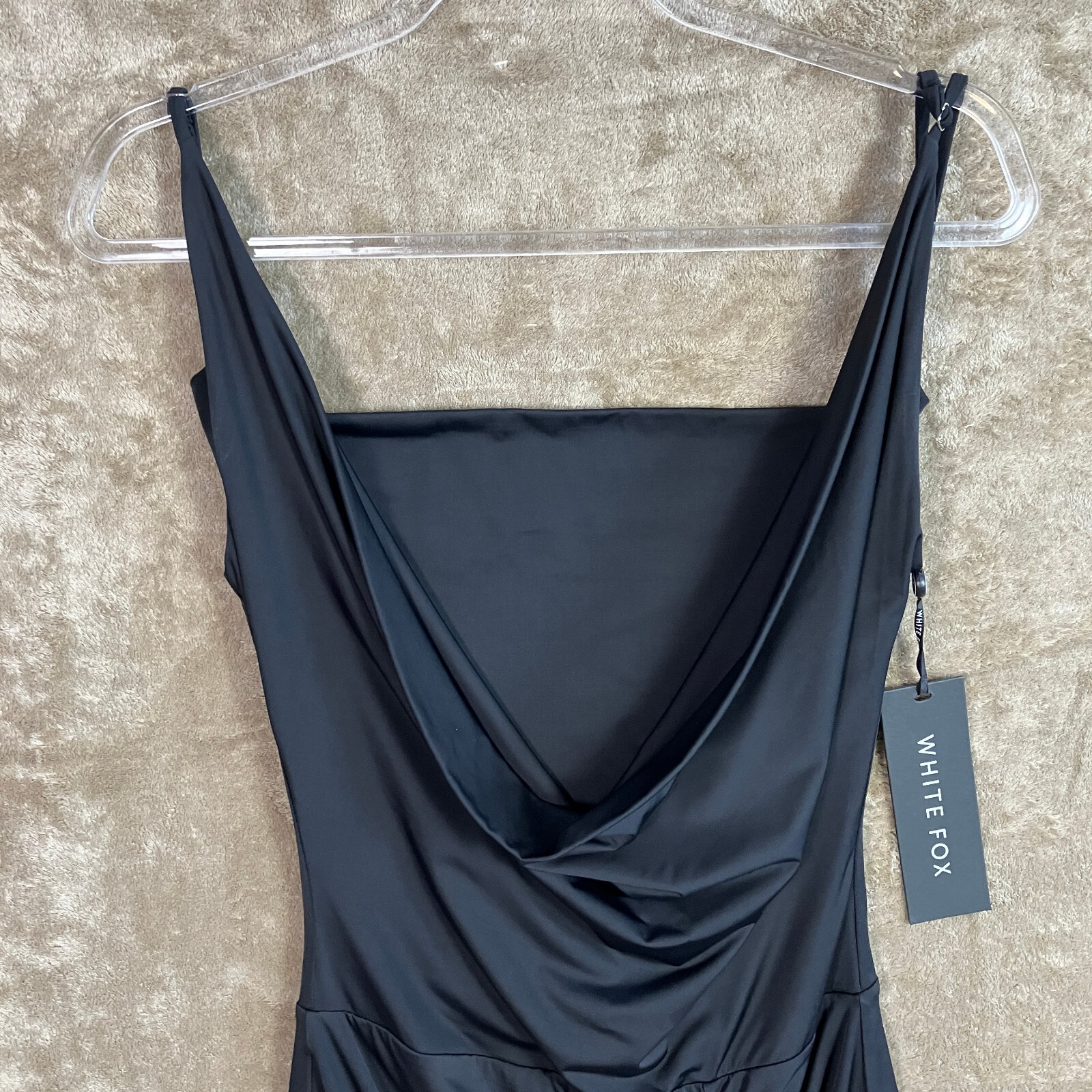 White Fox Boutique Hands To Myself Mini Dress Size M Black NWT