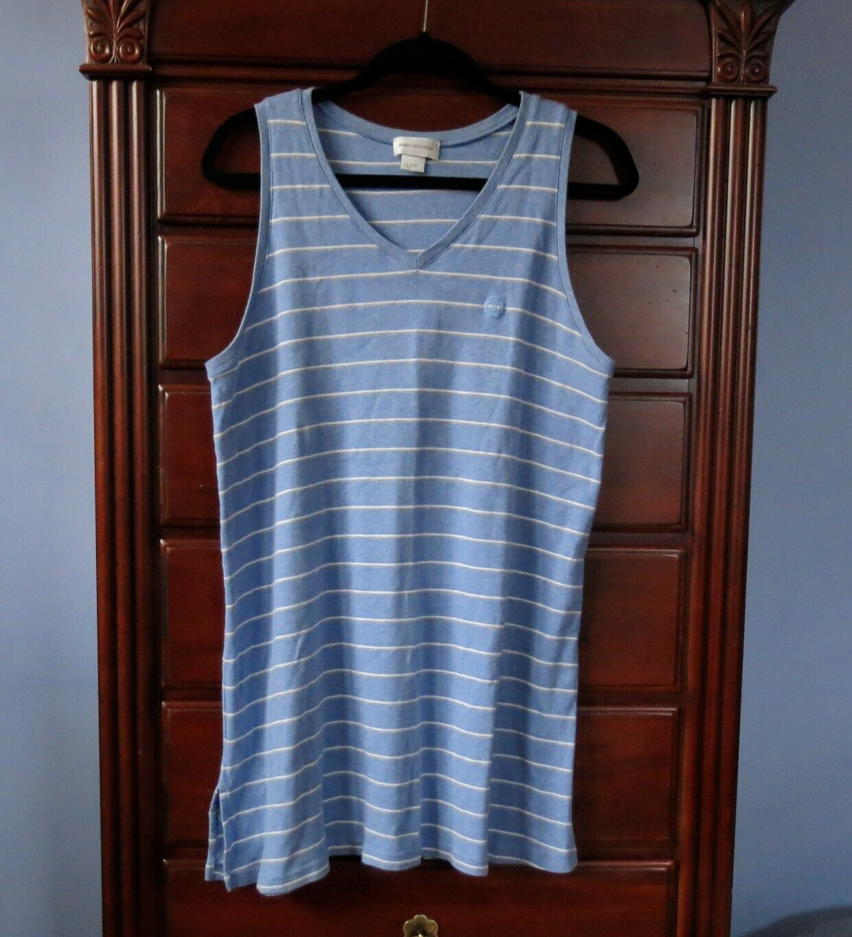Jones New York striped mini dress Large