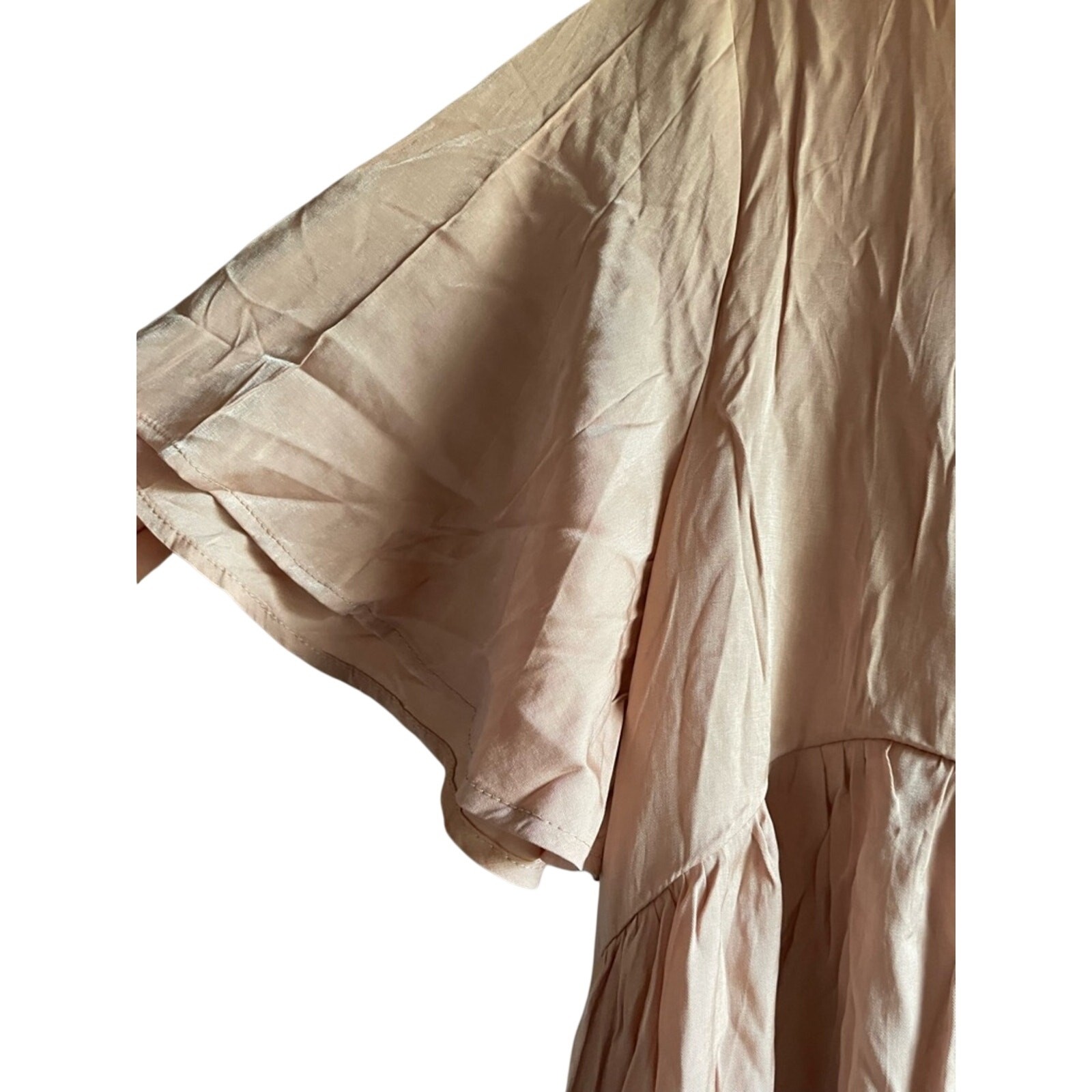 NWT! Peach Silky Dress Plus SIZE 4X