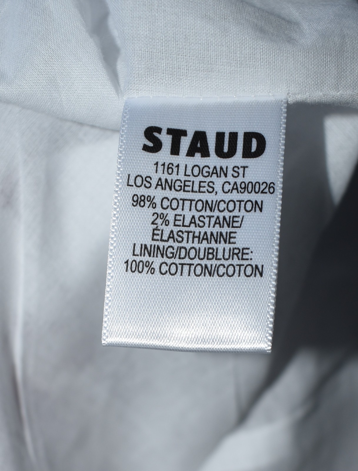 STAUD wells burgundy & white toile pattern sleeveless midi dress sz US4 AU8 euc