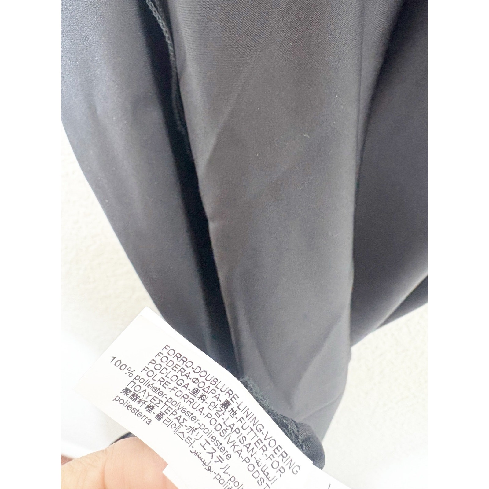 Zara Black Satin High Neck Midi Slip Dress Size Medium 8848/748 Cocktail Party