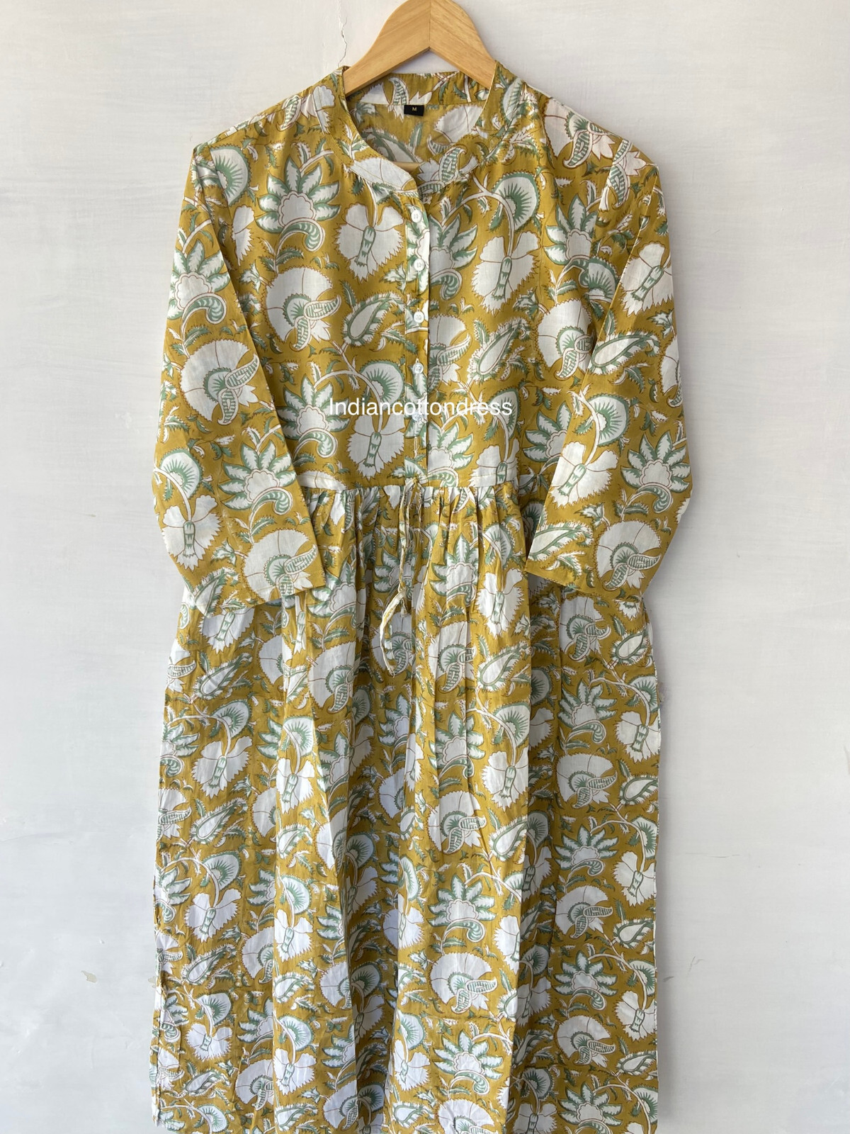 Block Print Cotton Dress Summer Dress Block Print Dress Casual Dress for Women