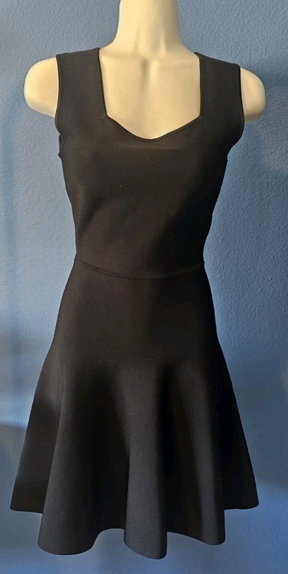 bcbg dress Black Cut Out Back