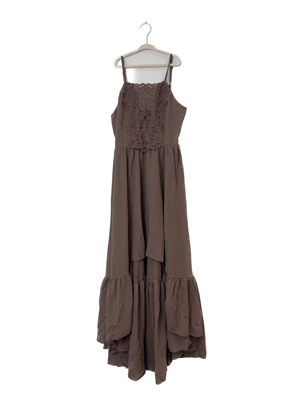 Joyfolie Beige Purple Dress Womens Extra Small XS Lightweight Stylish