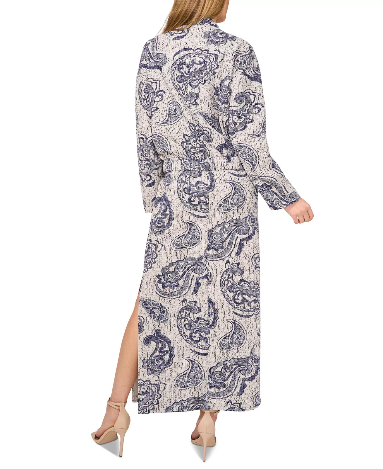 1.STATE Women’s Paisley Bomber Jacket & Maxi Dress Set MSRP $159