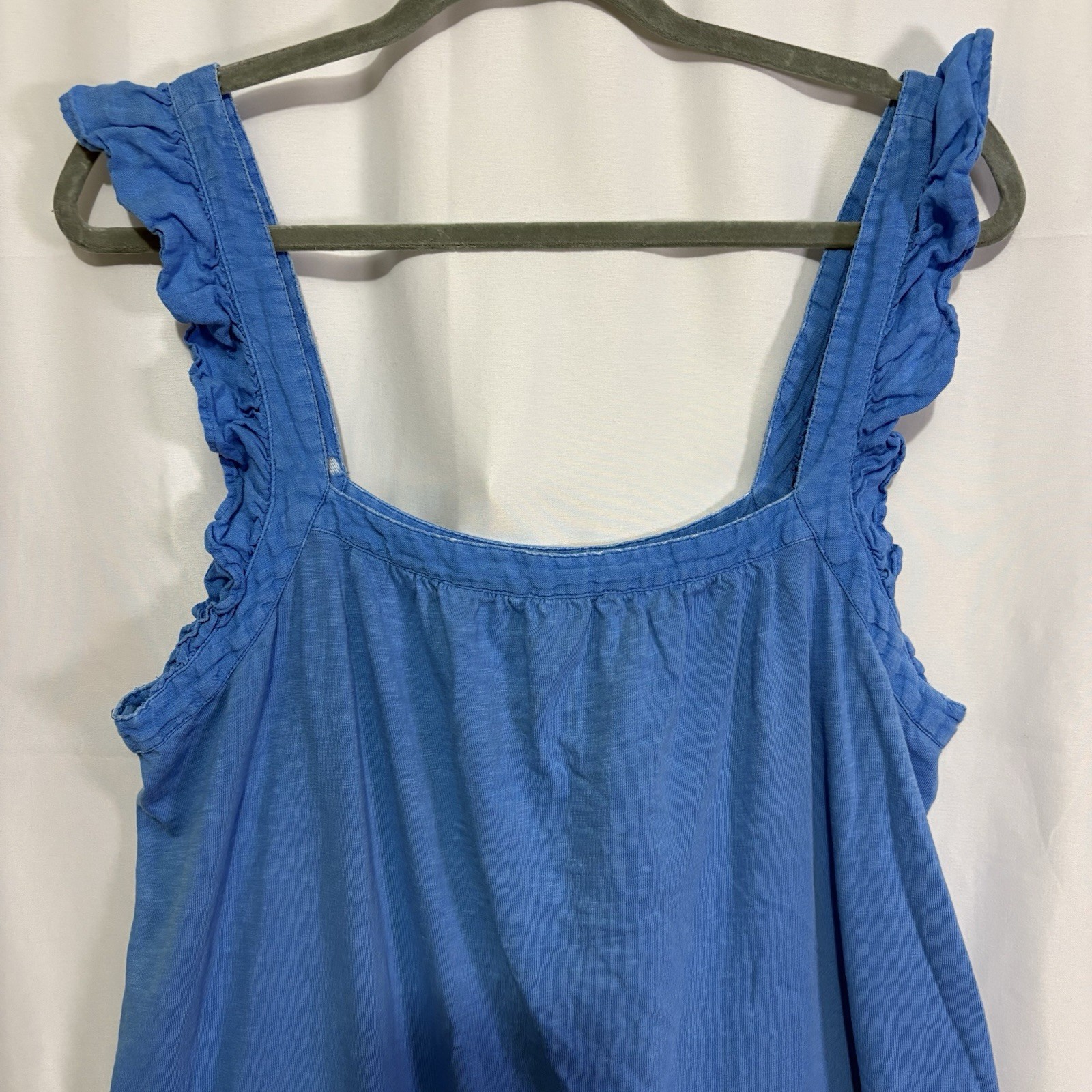 Vineyard Vines Tassel Shift Mini Dress Blue Large Coverup Beach Preppy Nautical
