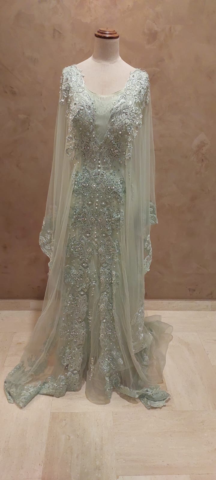 Seafoam Gown