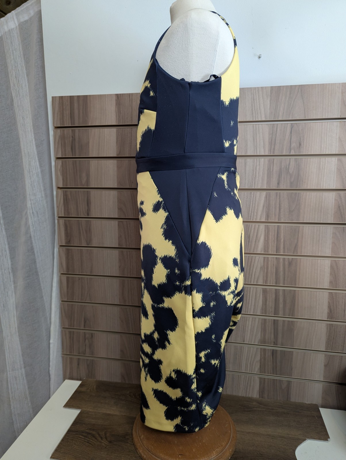 Coast Fitted Stretch Dress Ladies Summer Holiday Luxury Long Zip Flash UK 12