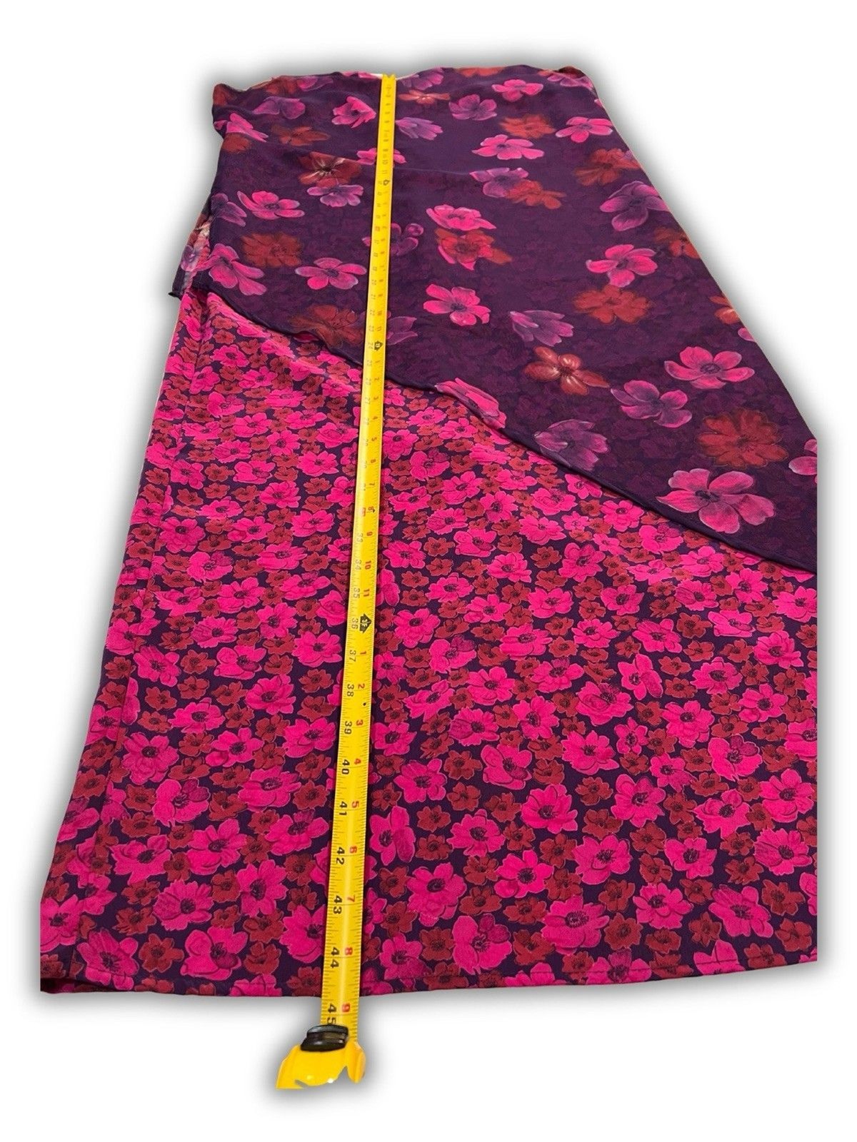 Hillard Hanson Floral Purple Fairy Asymmetrical Bohemian Dress y2k Size 12