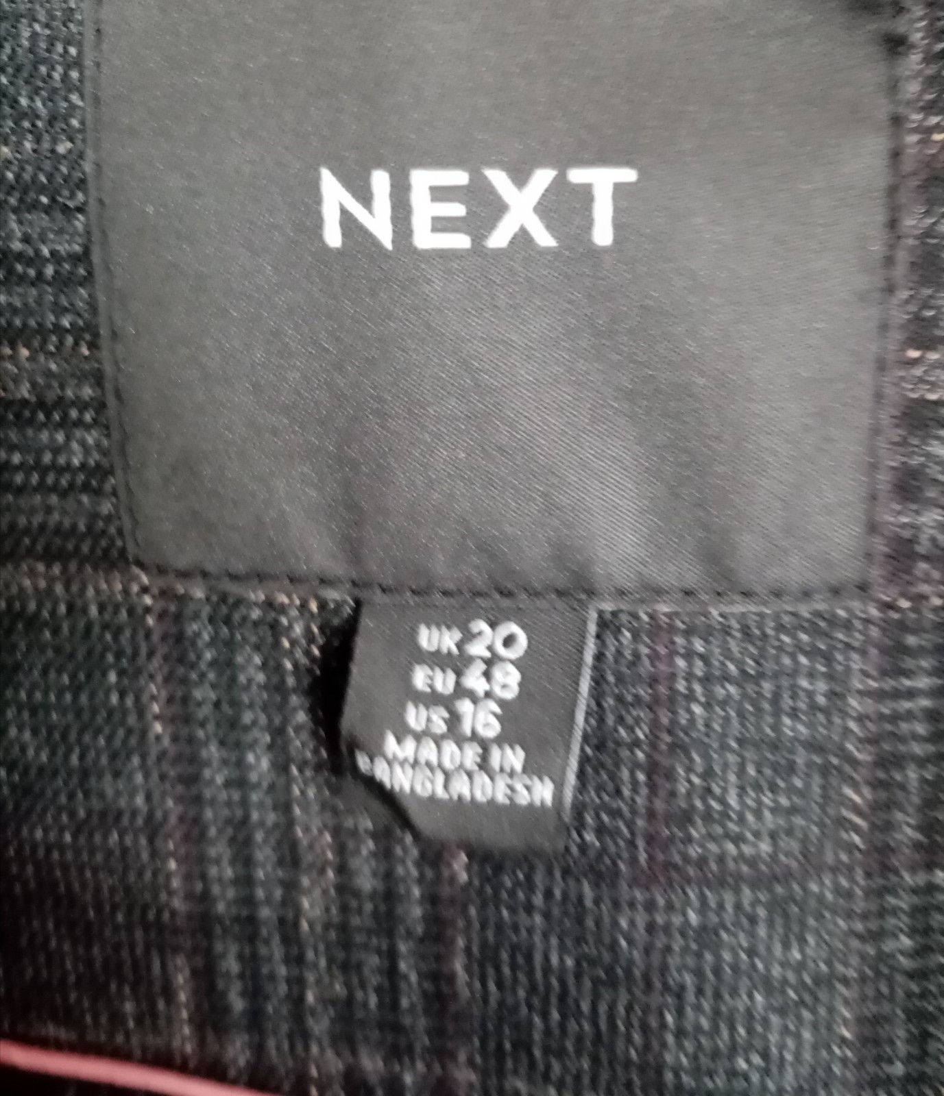 WOMEN NEXT 2 PIECE OFFICE TROUSERS SUIT JACKET. SIZE 20