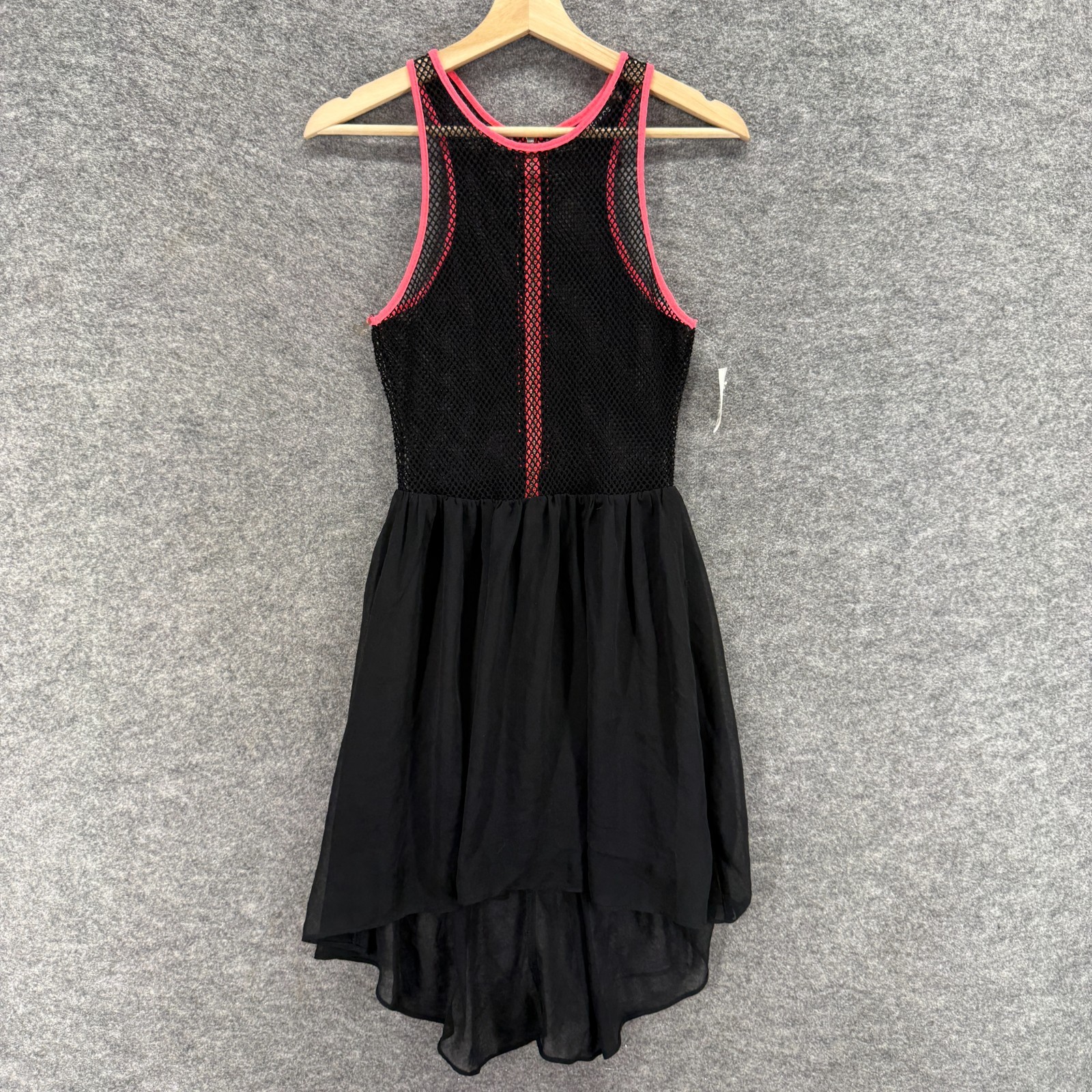 New Do & Be Dress Women S Small Black Sheath Midi Sleeveless Lined Casual