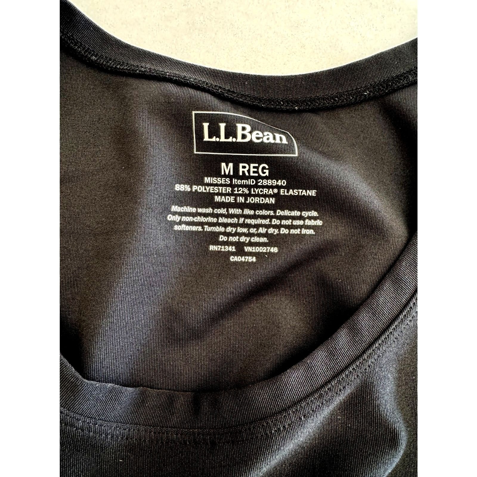 L.L. Bean performance dress summer outdoor sports walking hiking camping women M
